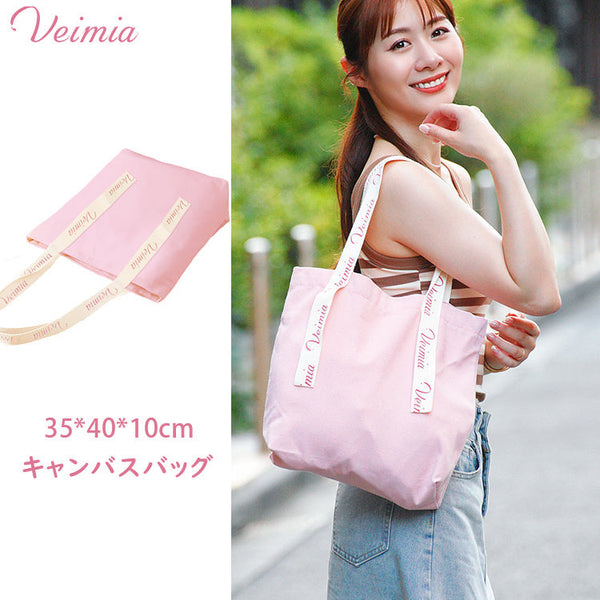 VEIMIA【キャンバスバック】veimiaのロゴをプリントしたシンプルなキャンバスバッグ。